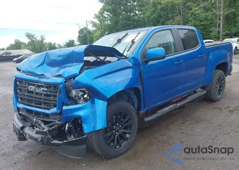 2022 GMC Canyon 2Wd Short Box Elevation из США, поврежденный, VIN 1GTG5CEN2N1164681